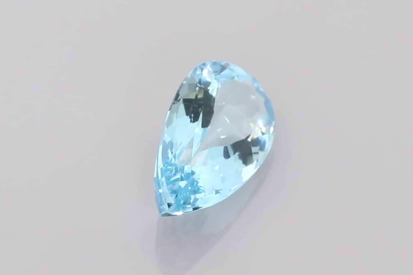 Pear Blue Aquamarine 2.51ct