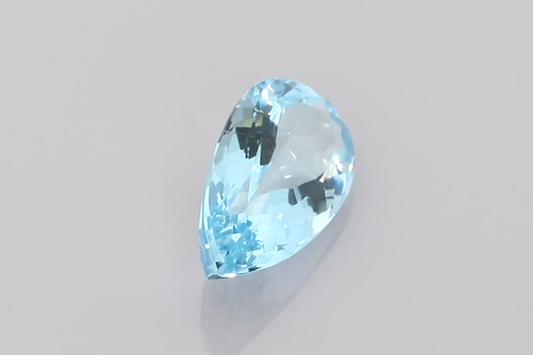 Pear Blue Aquamarine 2.51ct