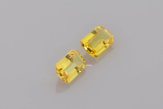 Emerald Yellow Sapphire 0.69ct