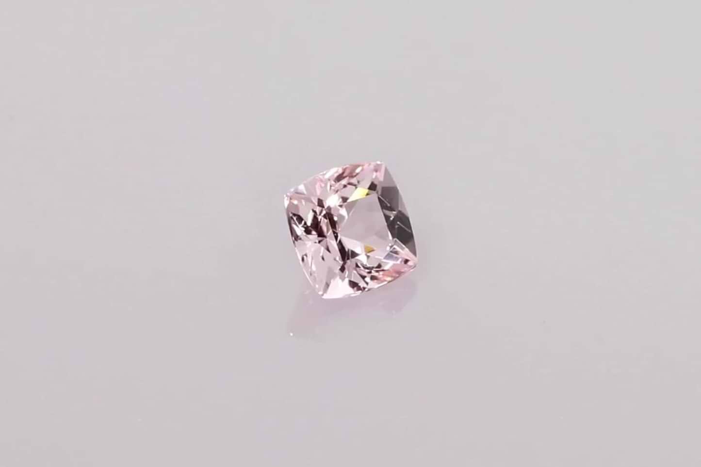 Cushion Orange Morganite 1.24ct