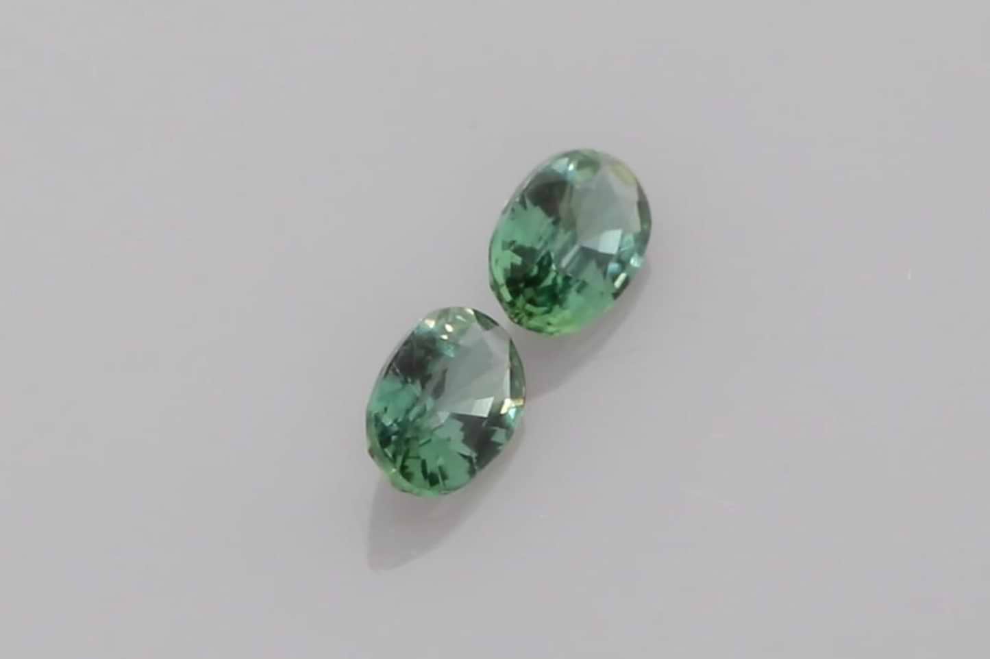 Oval Greenish Blue Sapphire 0.49ct