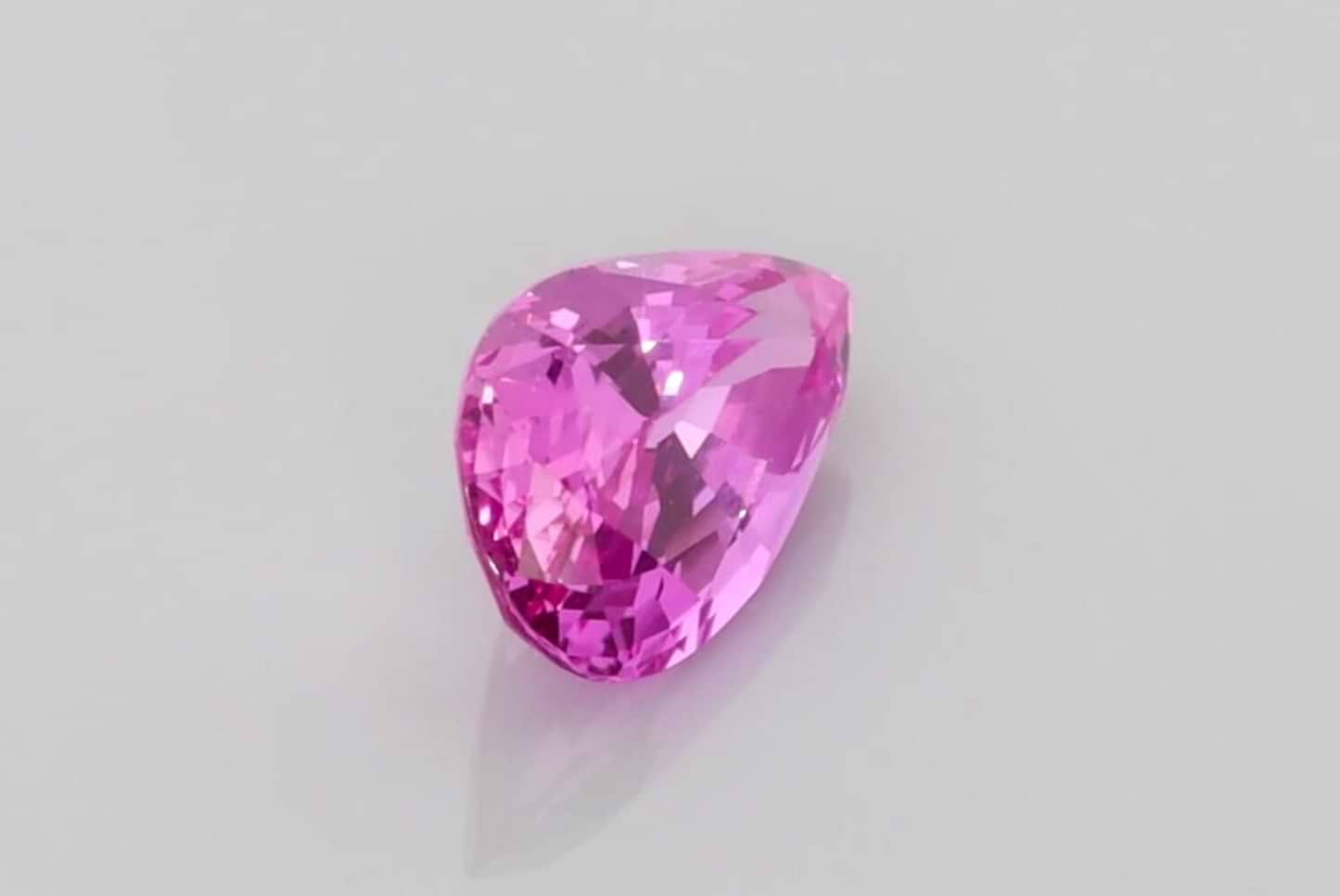 Pear Pink Sapphire 1.19ct