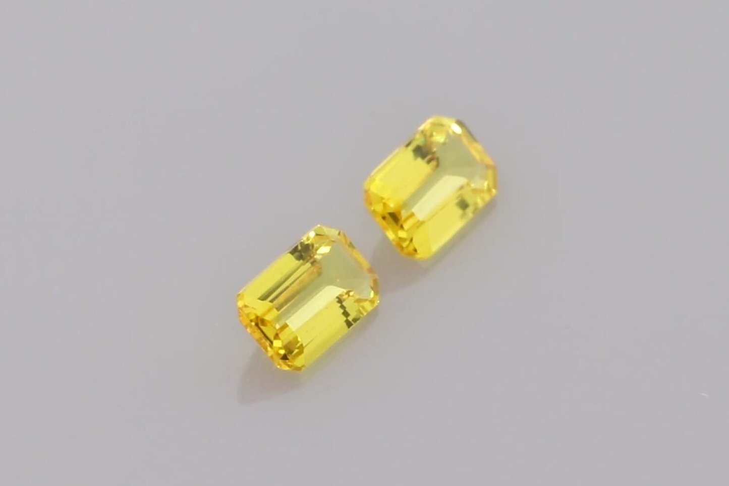 Emerald Yellow Sapphire 0.58ct