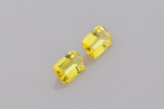 Emerald Yellow Sapphire 0.58ct