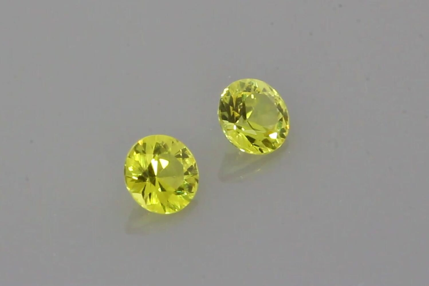 Round Yellow Sapphire 0.58ct