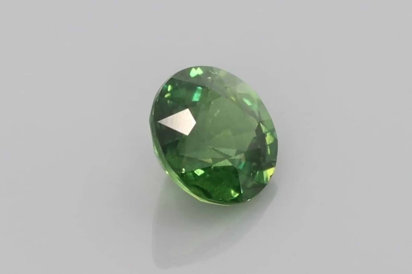Round Green Sapphire 1.31ct
