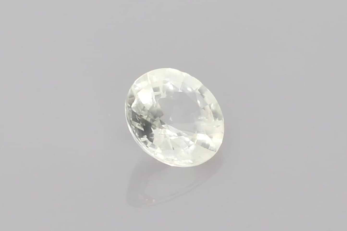 Round Yellow Sapphire 1.21ct