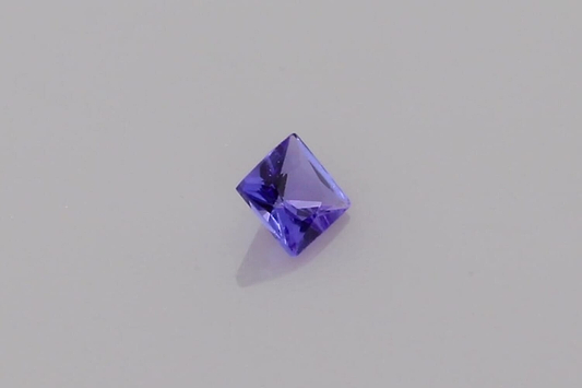 Square Blue Tanzanite 0.13ct