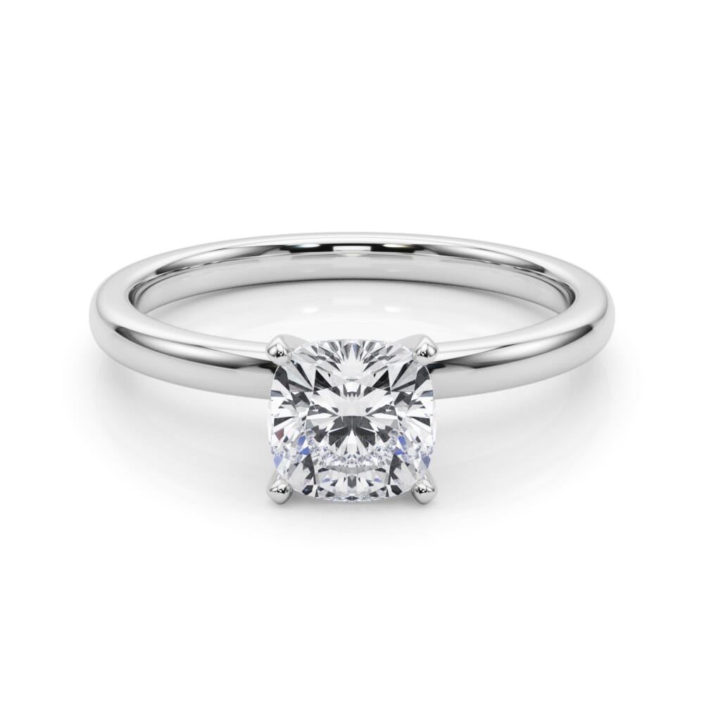 14K White Gold