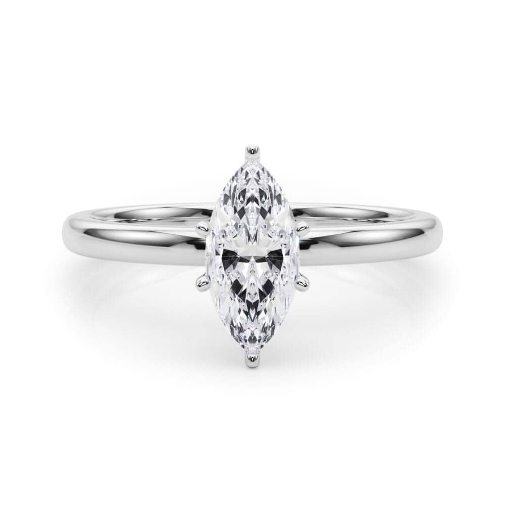 14K White Gold