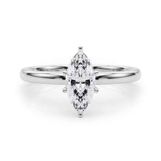 14K White Gold