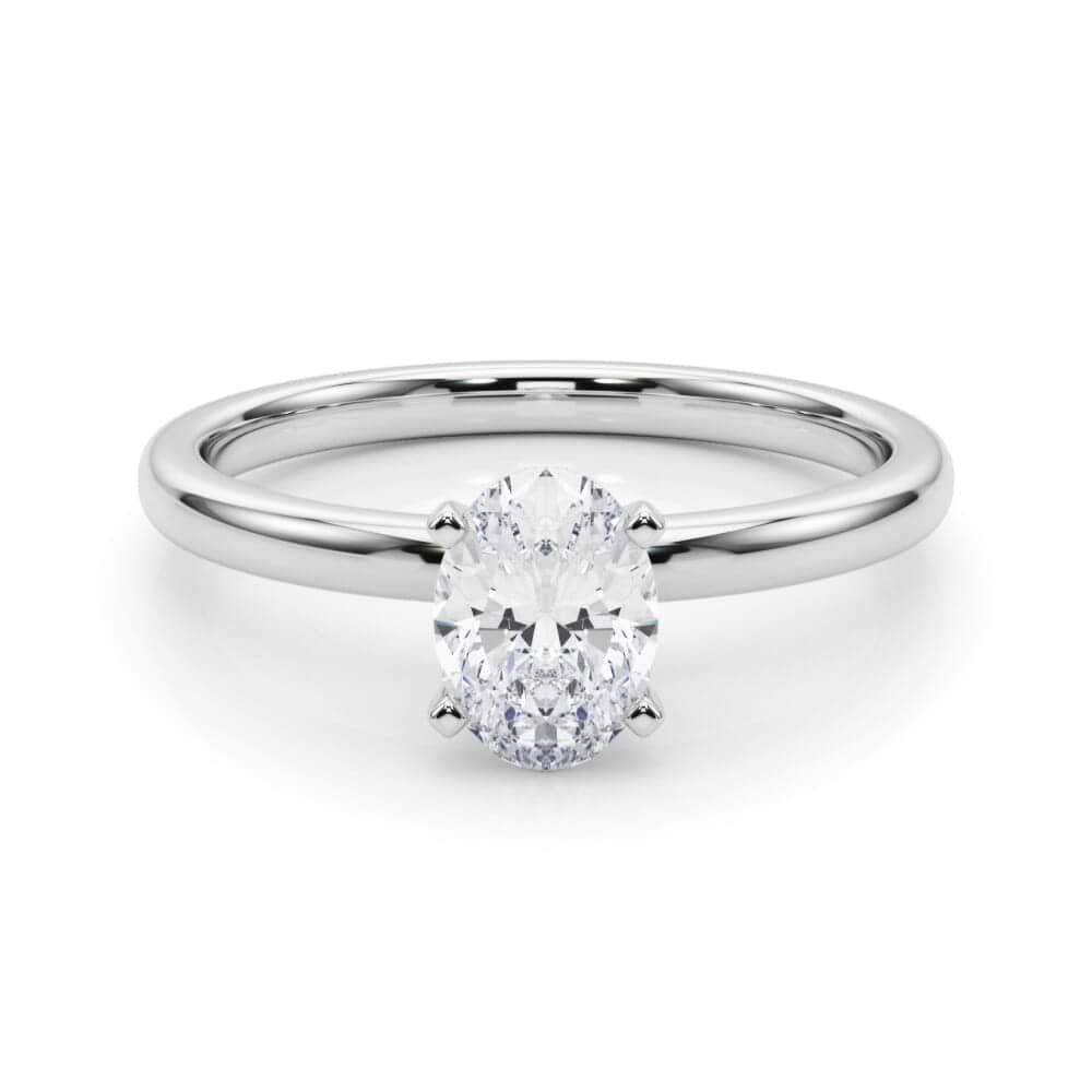 14K White Gold