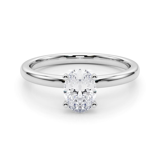 14K White Gold