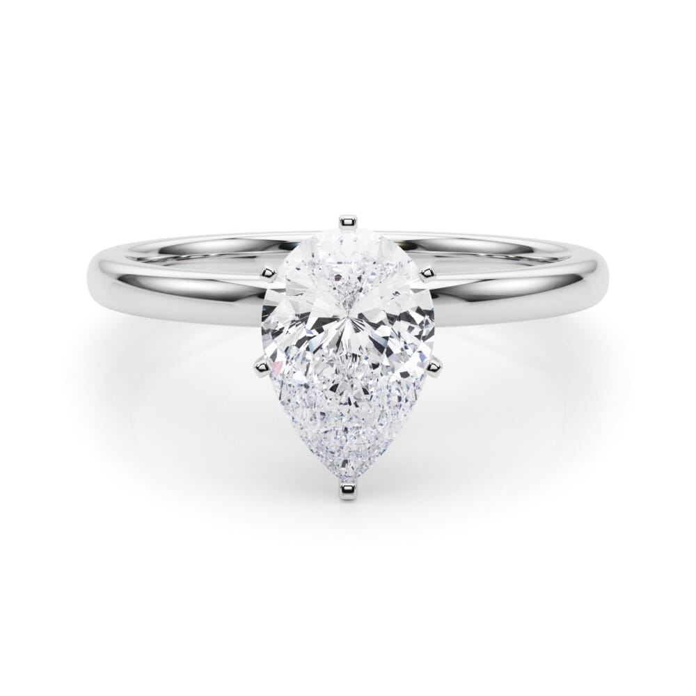 14K White Gold