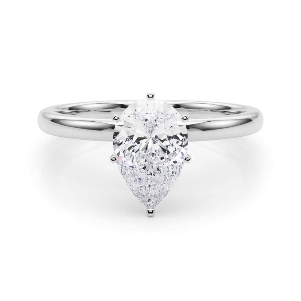 14K White Gold