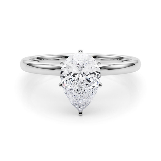 14K White Gold