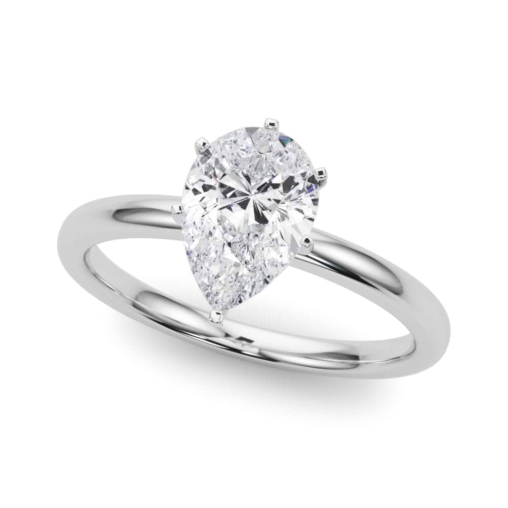 14K White Gold