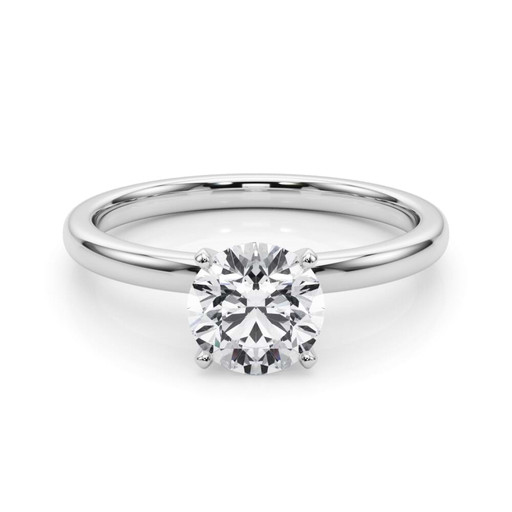 14K White Gold
