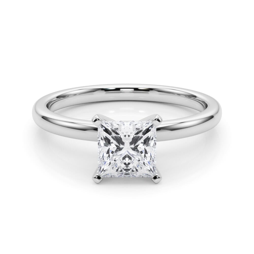 14K White Gold