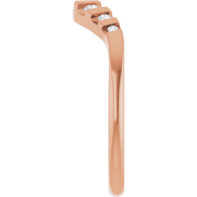 14k-rose-gold-round-1/6-ctw-lab-grown-diamond-channel-set-contour-band
