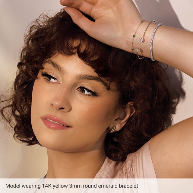 14k-rose-gold-lab-grown-emerald-bezel-set-solitaire-6-1/2-7-1/2"-bracelet
