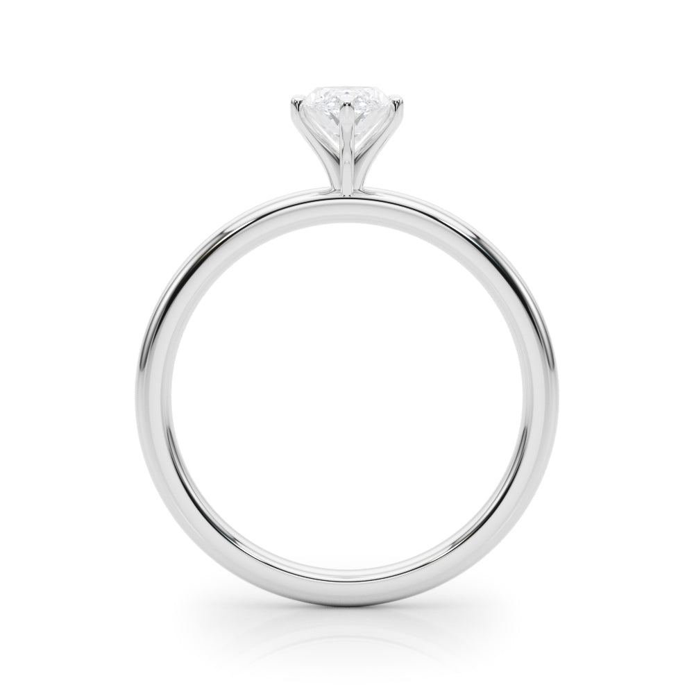 14K White Gold