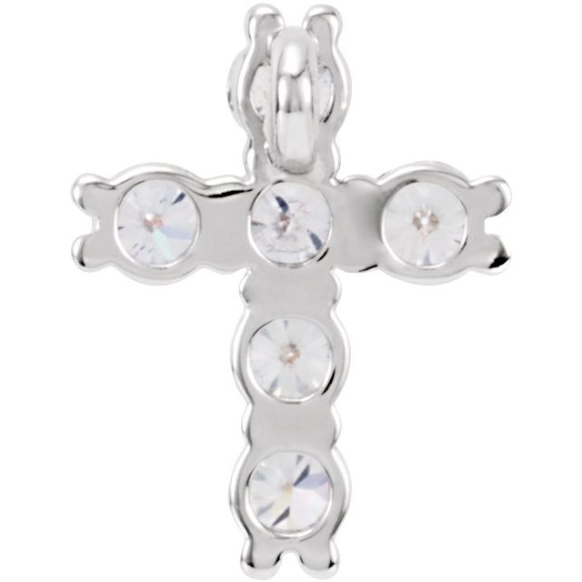14k-white-1/4-ctw-lab-grown-diamond-pendant