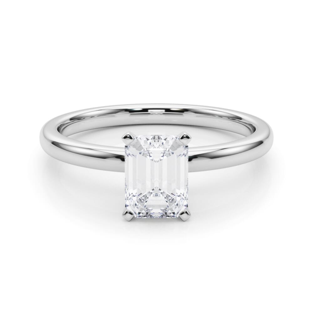 14K White Gold