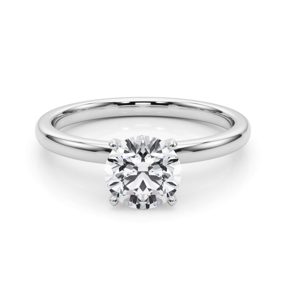 14K White Gold