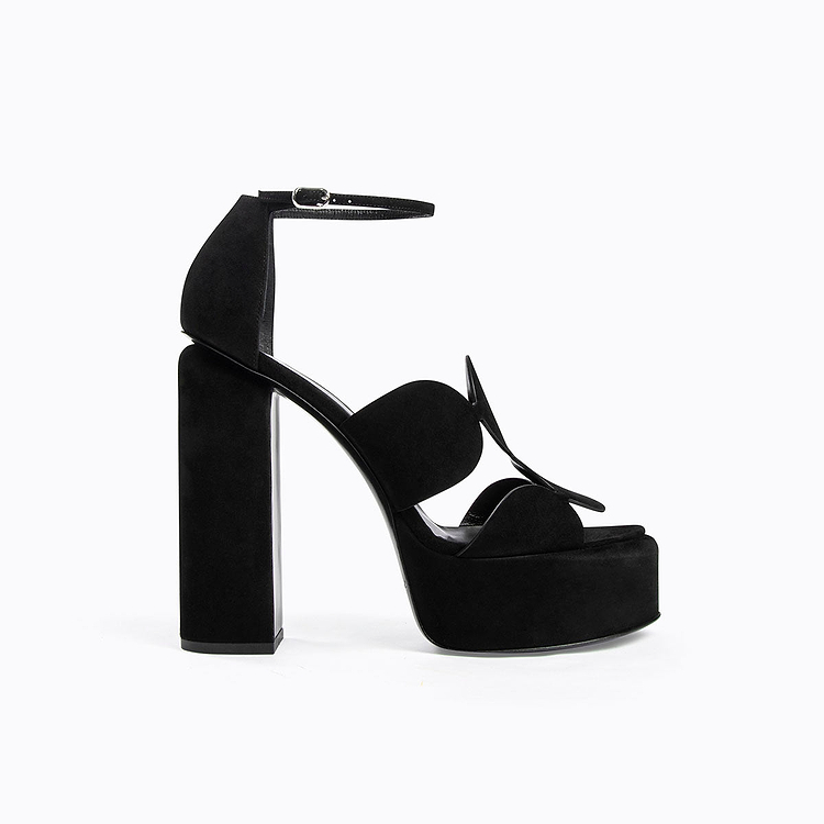 BULLES DISCO HEELED SANDAL