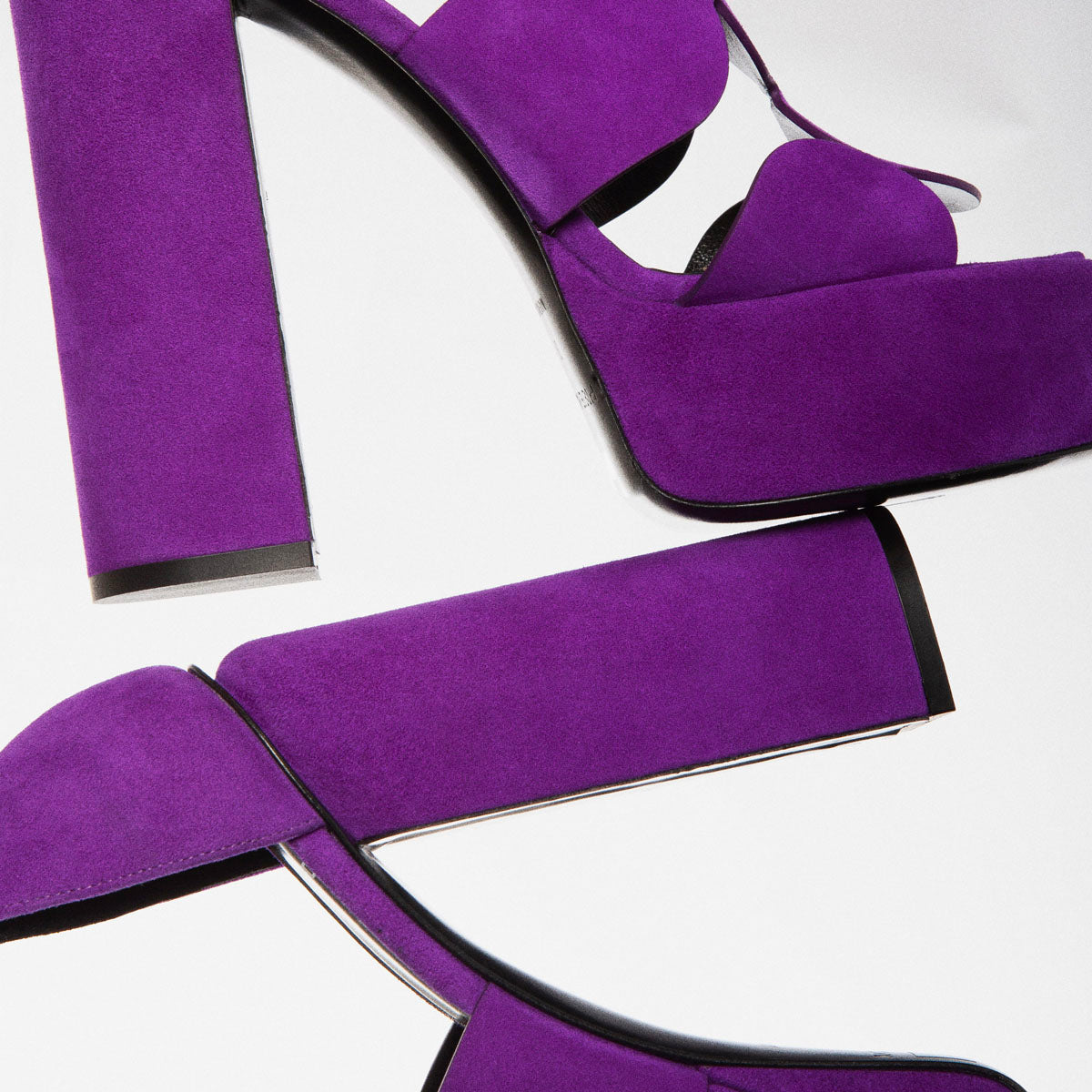 BULLES DISCO HEELED SANDAL