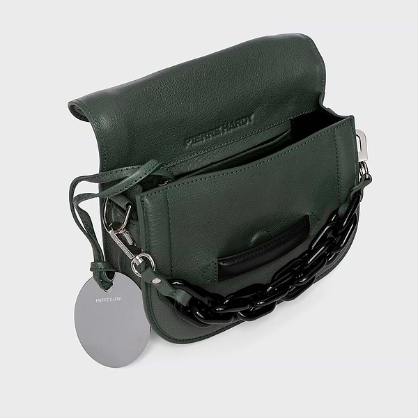 MINI ALPHAVILLE bag for women in green kidskin — PIERRE HARDY