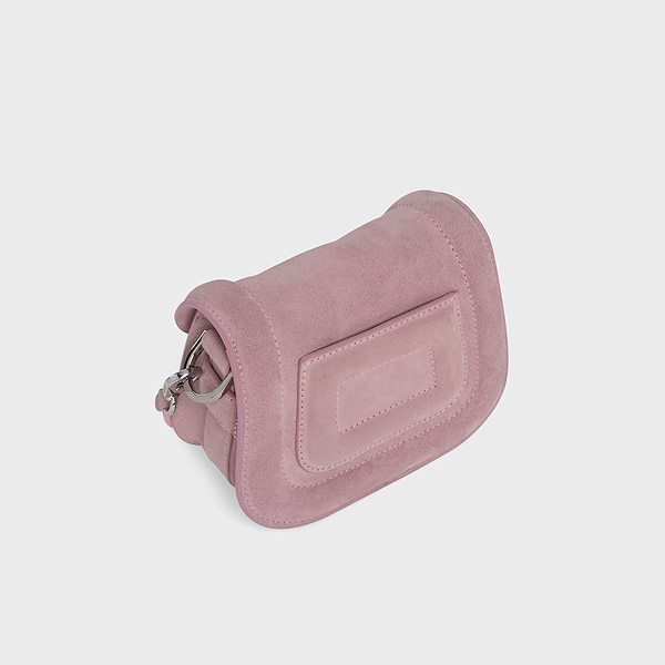 AW25 ★Pierre Hardy★ SAC MICRO ALPHAVILLE 関税送料込* QV03Z_SUEDE_CALF_ACETATE_PINK_
