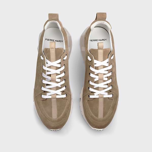 スニーカー Pierre Hardy \"Street Life\" sneakers Brown STREET LIFE sneakers for men in sand suede calfskin — PIERRE