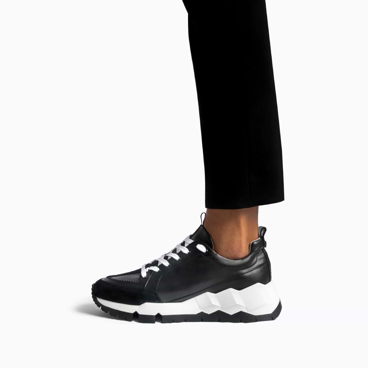 STREET LIFE sneakers for men in black calf leather — PIERRE HARDY