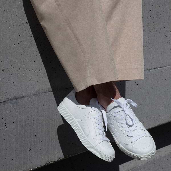 【24SS NEW】PIERRE HARDY_women / 104 レザー ロースニーカー 104_CALF_WHITE_PIERRE_HARDY_6_