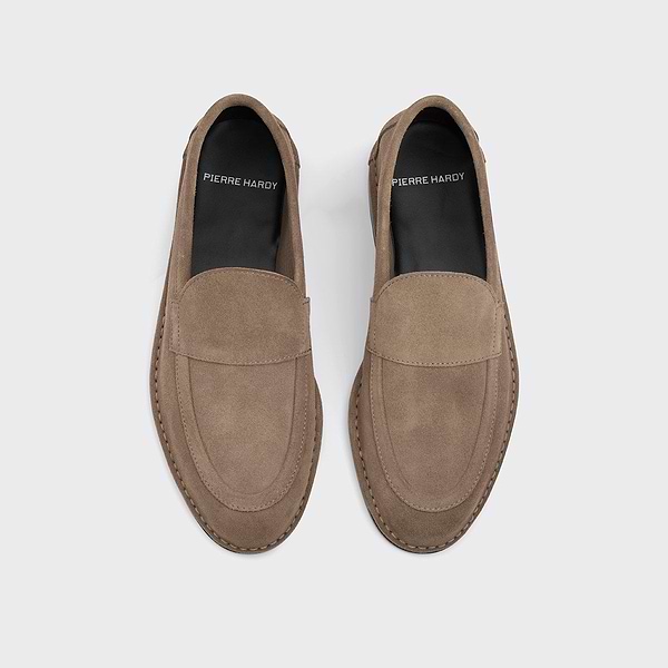 日本未発売！新作！PIERRE HARDY/ MOCASSIN NOTO Mocassins NOTO pour homme en veau velours kaki — PIERRE HARDY