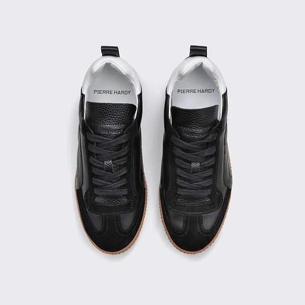 START sneakers for women in black suede calf leather