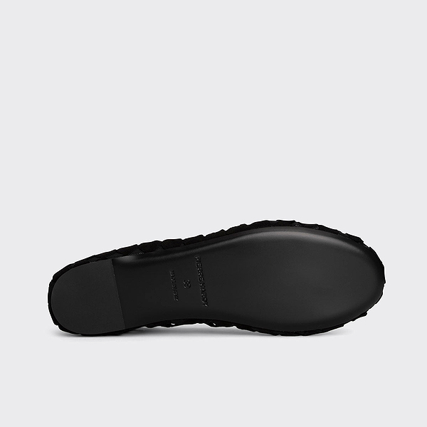 MINI BULLES ballerinas for women in black suede leather — PIERRE HARDY