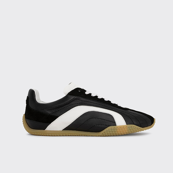 PIERRE HARDY スニーカー 42サイズ ブラック Unisex JUMP sneaker in soft leather with ultra-flat silhouette