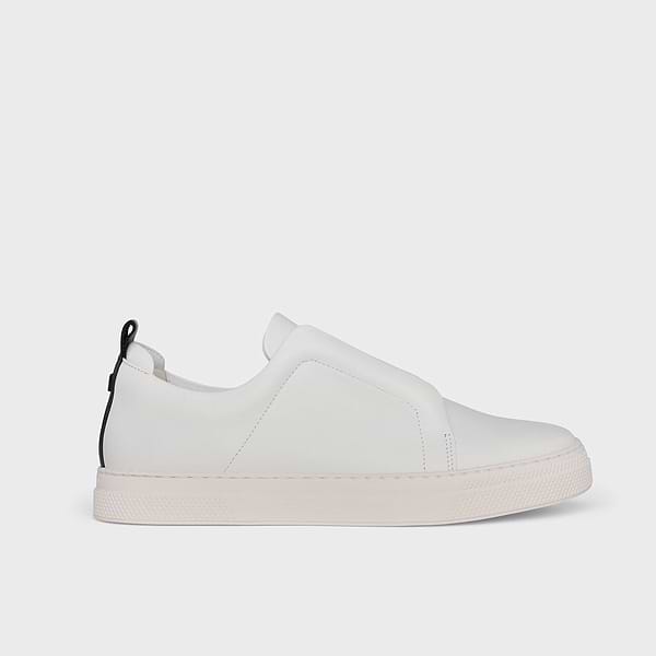 靴 Pierre hardy size 36 23cm SLIDER sneakers for women in white leather — PIERRE HARDY
