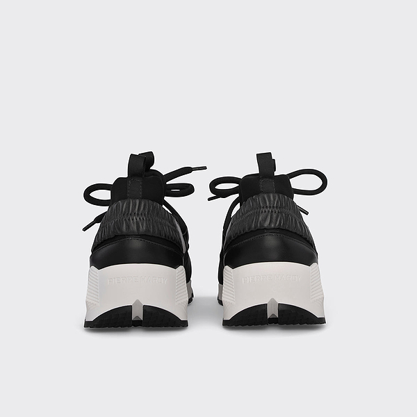 ●Pierre Hardy●TREK COMET LX01X (PHS001gr) TREK COMET men's sneakers in white mesh & white leather