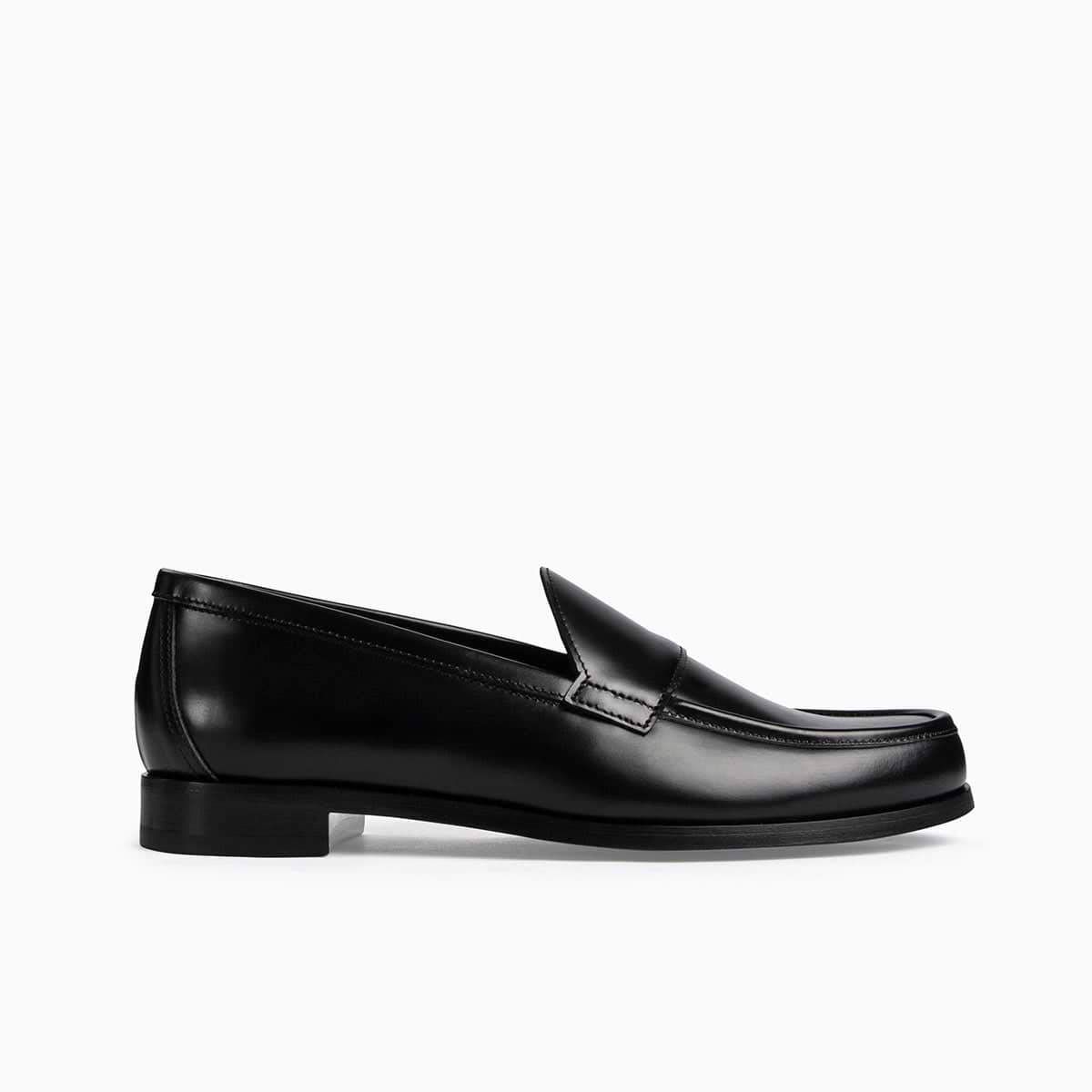 HARDY loafers for women in black calf leather — PIERRE HARDY