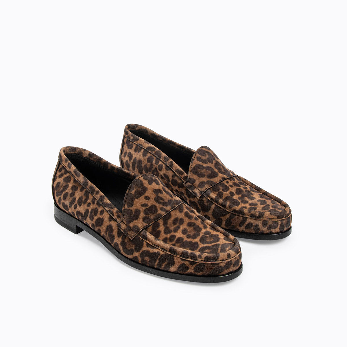 HARDY loafers for women in leopard printed suede PIERRE HARDY