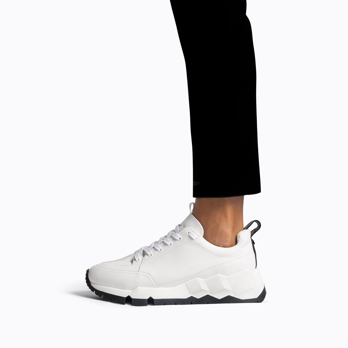 STREET LIFE sneakers for men in white calf leather — PIERRE HARDY