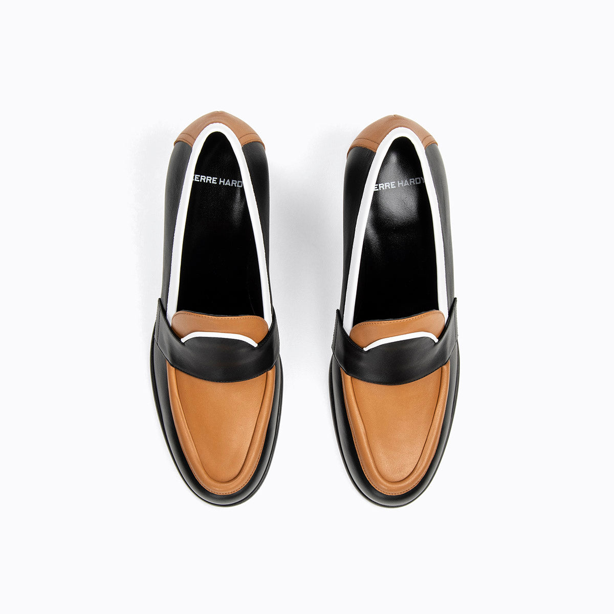 Cognac clearance black loafers