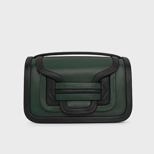 PIERRE HARDY ALPHA BAG アルファバッグ ALPHA handbag for women in black, rosewood & burgundy