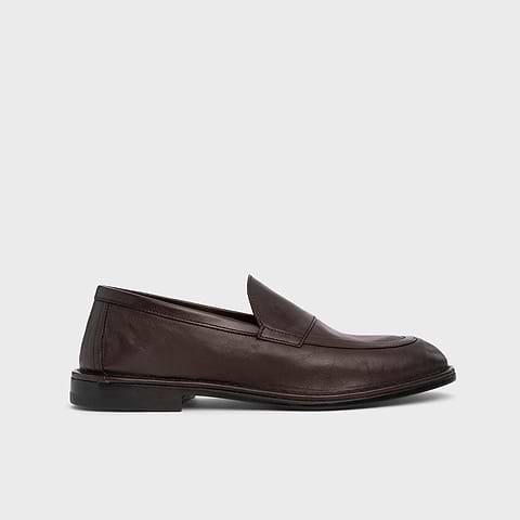 Pierre Hardy MOCASSIN NOTO, mocassin souple en cuir de kangourou marron foncé