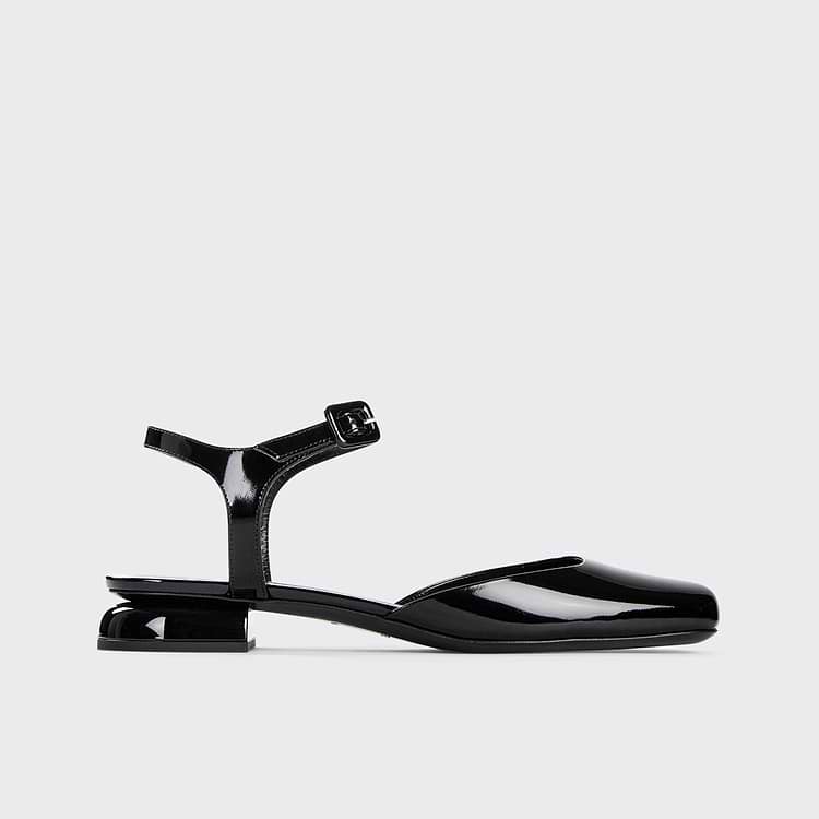 pierre hardy BIBA MARY-JANE Cuir de veau verni noir Ventes flash