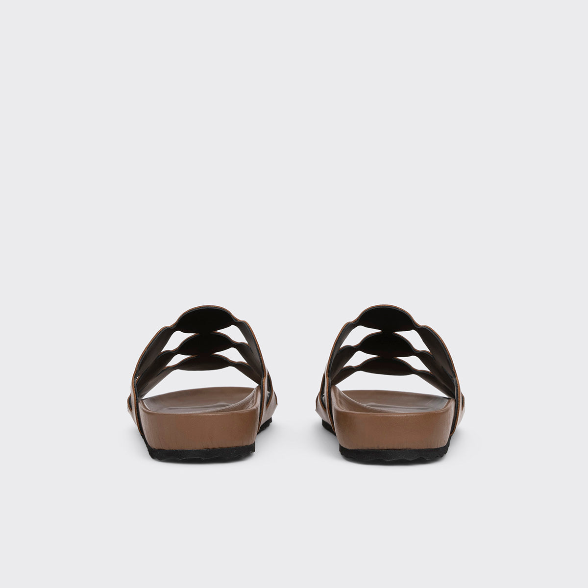Pierre Hardy BEACH BULLES, camel calfskin, vue 5